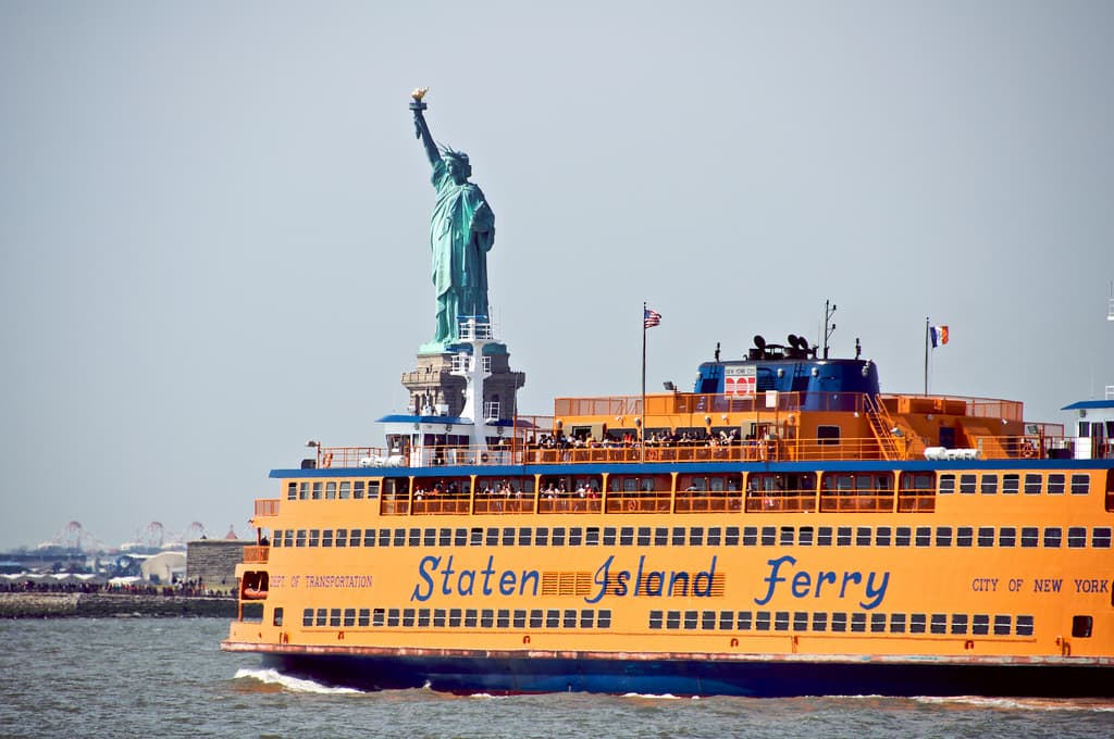 Staten Island Ferry Sunset Ride