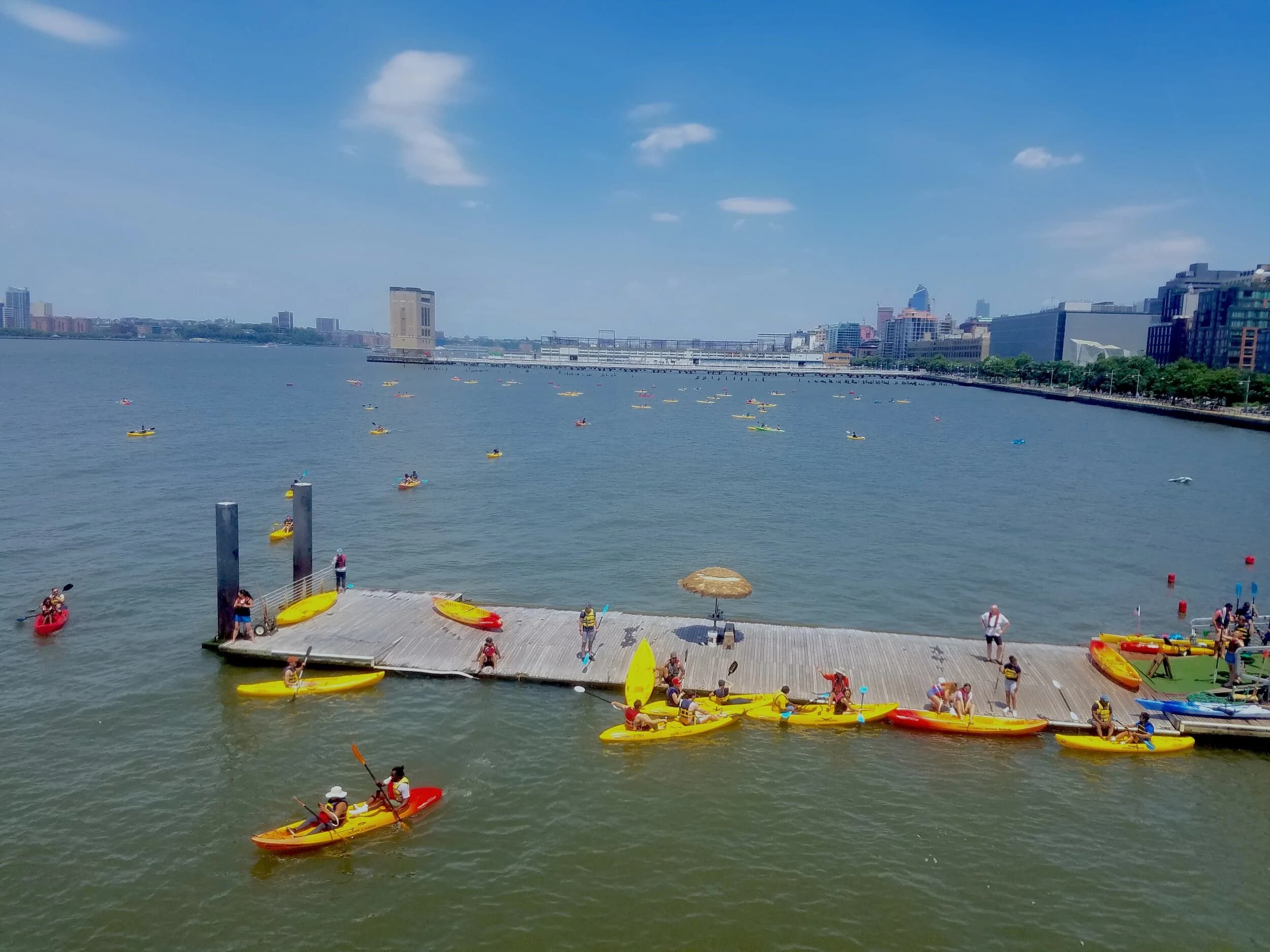 Kayaking on the Hudson
