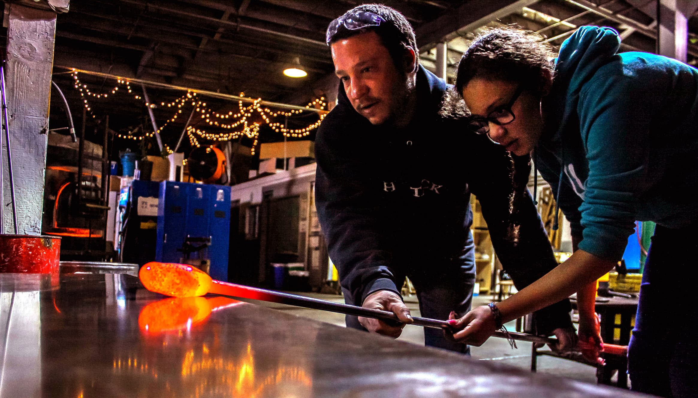 Glass Blowing Class