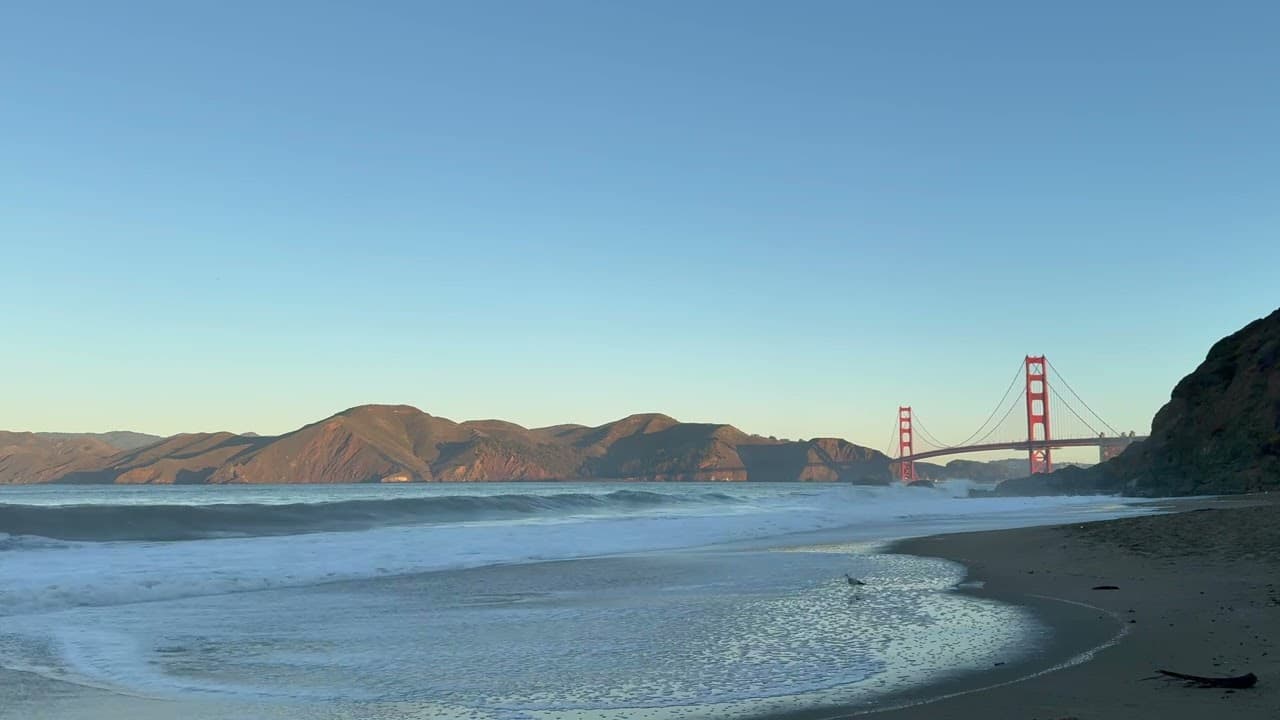 Baker Beach Relaxation