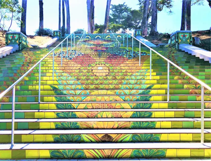 Secret Tiled Staircase Hunt