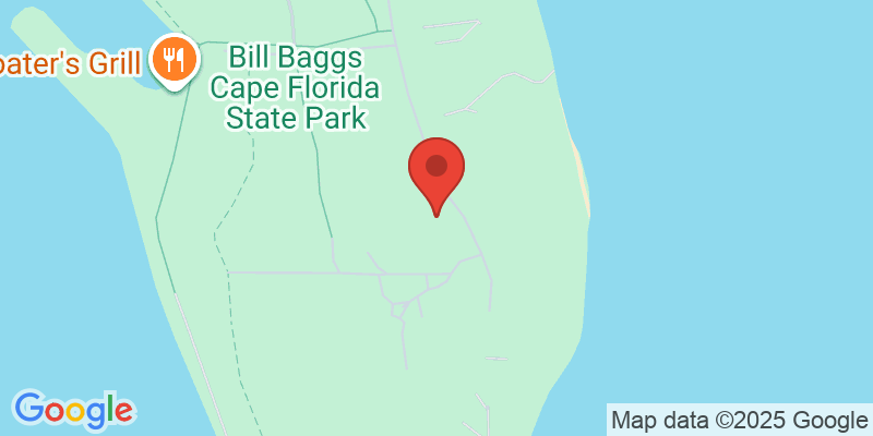 Map showing location of Bill Baggs Cape Florida State Park