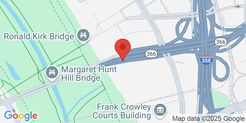 Map showing location of Margaret Hunt Hill Bridge Walk