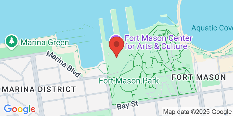 Map showing location of Off the Grid Food Truck Night