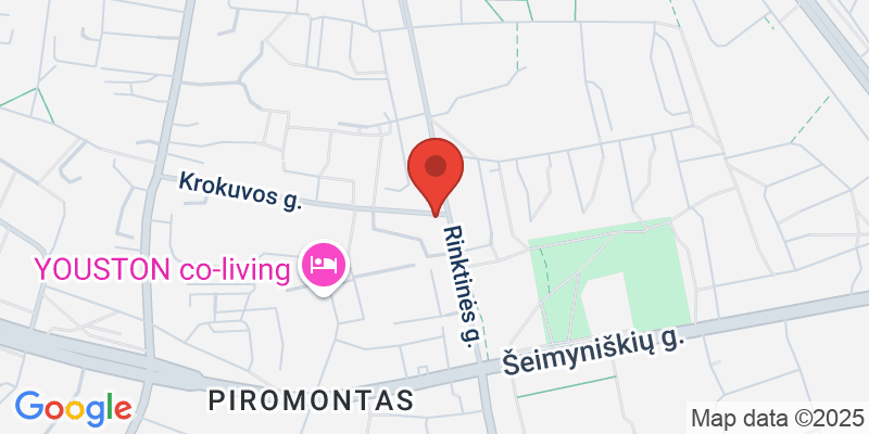 Map showing location of Culinary courses at GIAN LUCA DEMARCO studio