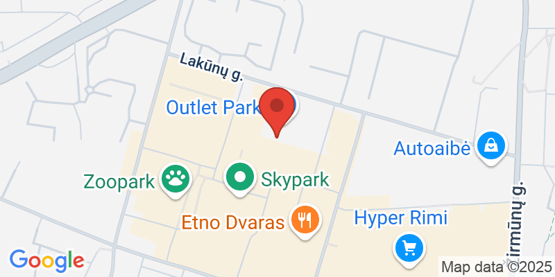 Map showing location of Yoga session with puppies