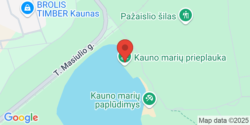 Map showing location of Plaukimas sportiniu vandens motociklu