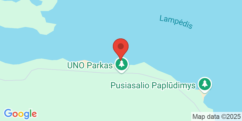 Map showing location of UNO Parks