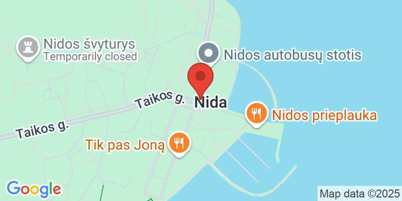 Map showing location of Išvyka kanojomis "Grobštas"