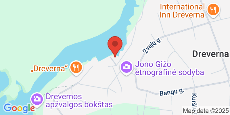 Map showing location of Pasiplaukiojimas "GoKart" laiveliu